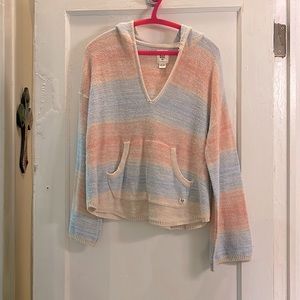 Billabong hooded knit sweater hoodie